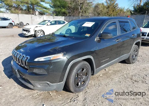 2015 Jeep Cherokee Sport from USA, damaged, VIN 1C4PJLAB3FW579245